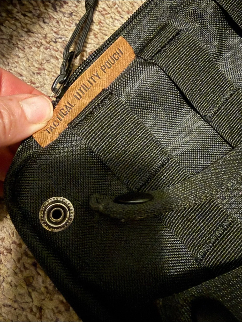 TBG Black Tactical Backpack for Men - Rugged Everyday Carry diaper bag